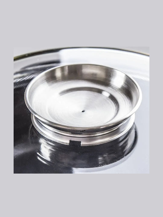 Ambition Ambition Aluminum Saganaki Pan with Lid Non-Stick Coating 28cm