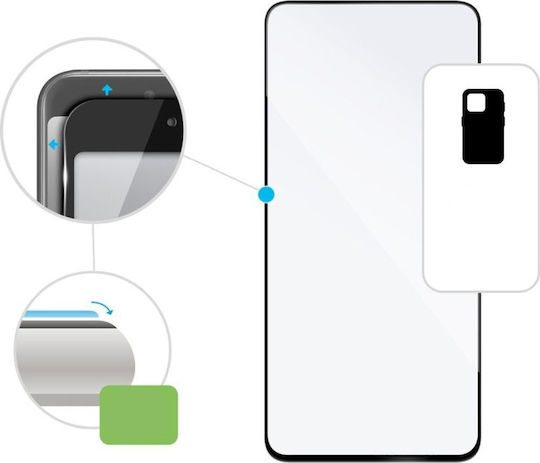 Fixed 2.5D Screen Protector Μαύρο (Galaxy S24 FE)