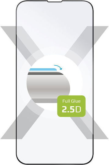 Fixed Tempered Glass Μαύρο (Apple Iphone 13/13 Pro/14)
