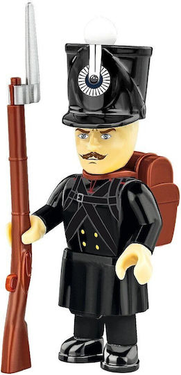 Cobi Klocki Puzzle Building Set Prussian Soldiers Cobi 3 Figures 39 Pieces Multicolor