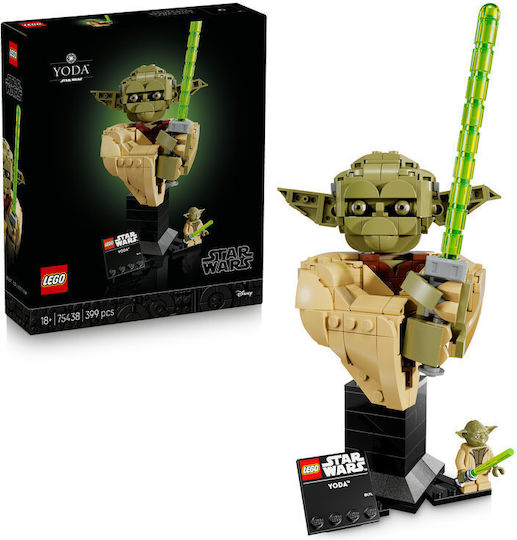 LEGO Star Wars Yoda Bust για 18+ Ετών 399τμχ