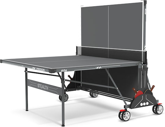 Stag Stealth Πτυσσόμενo Τραπέζι Ping Pong Εσωτερικού Χώρου