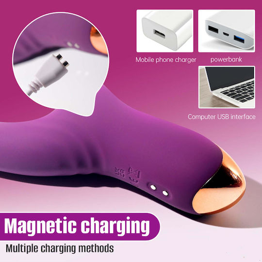 B - Series Cute Suking Vibrator G-Spot Roșu