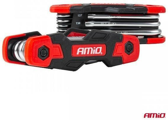 AMiO Folding with 8 Torx Wrenches