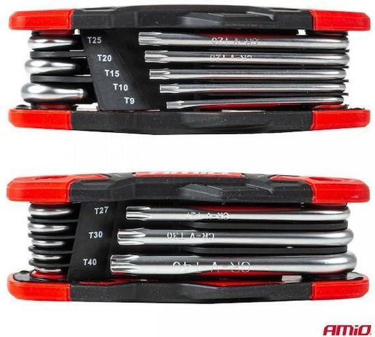 AMiO Folding with 8 Torx Wrenches
