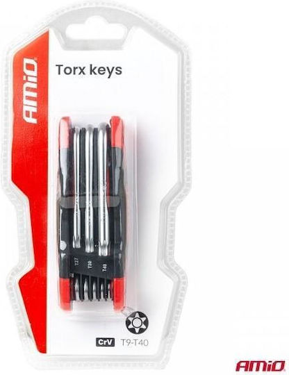 AMiO Folding with 8 Torx Wrenches