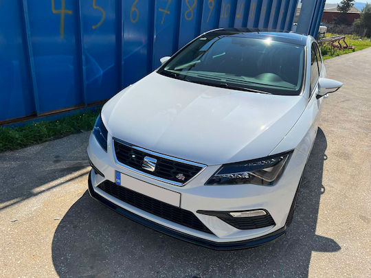Motordrome Spoiler Car Front Compatible with Seat Leon 2017-2020