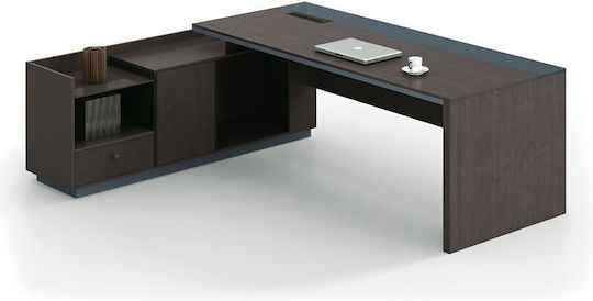 Γωνιακό Επαγγελματικό Γραφείο Advance 180x160x75εκ.