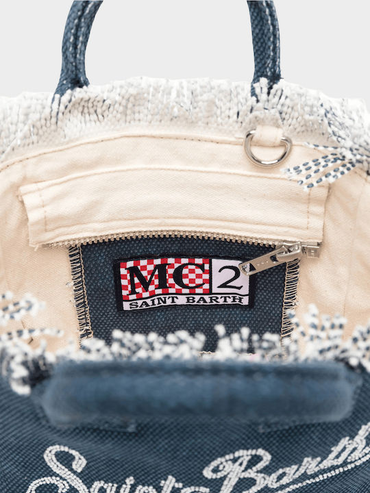 Vanity Γυναικεία Τσάντα Tote Χειρός Μπλε