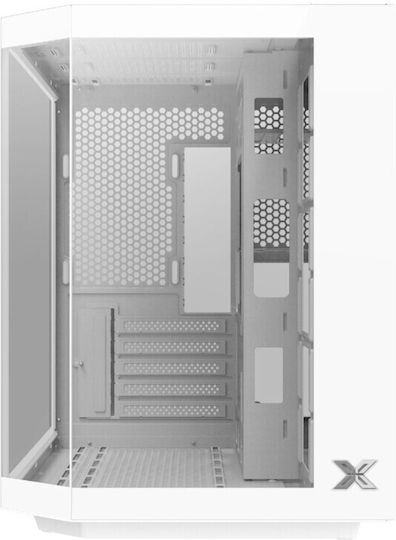 Xigmatek Cubi M Gaming Mini Tower Кутия За Компютър Със Страничен Прозорец И ARGB Осветление Сива