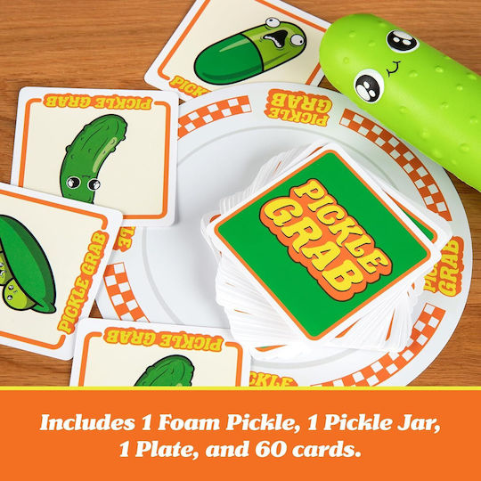 Επιτραπέζιο Παιχνίδι Pickle Grab A Speed Grabbing Card Game για 2-6 Παίκτες 7+ Ετών 10056859 Exploding Kittens