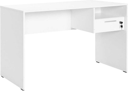 Schreibtisch 120x60x75cm White Schreibtisch 120x60x75cm White
