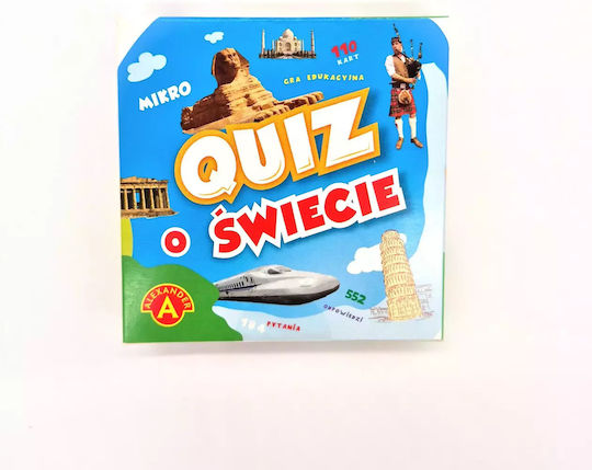 Επιτραπέζιο Παιχνίδι Micro Quiz Board Game About The World Alexander