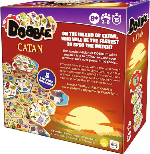 Επιτραπέζιο Παιχνίδι Catan για 2-6 Παίκτες 8+ Ετών ASMDOBCAT08EN (EN) Asmodee
