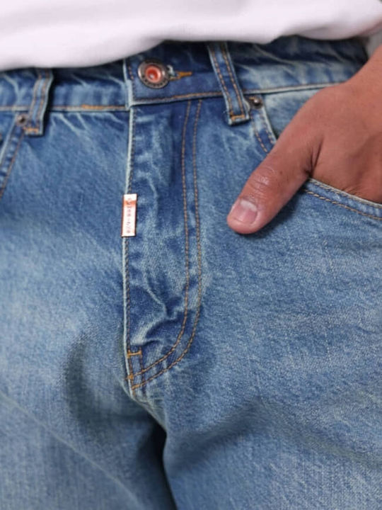 Pantalon De Blugi Pentru Bărbați Albastru