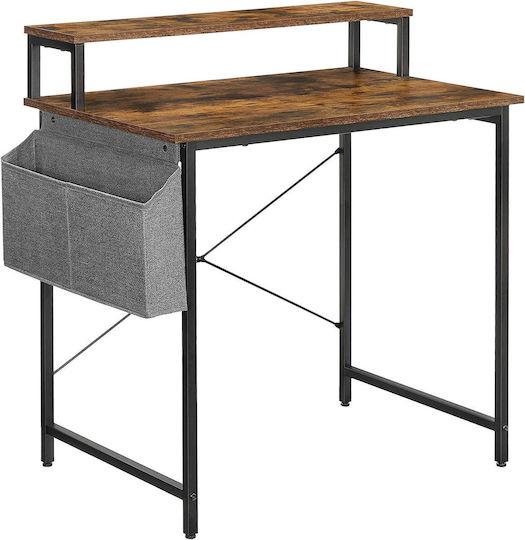 Desk 80x55x89.5cm Coffee