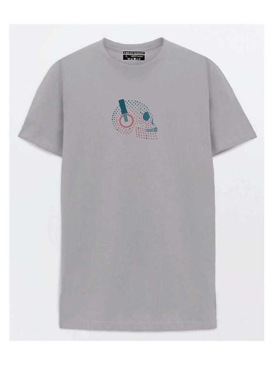 T-shirt Γκρι Ανοιχτό