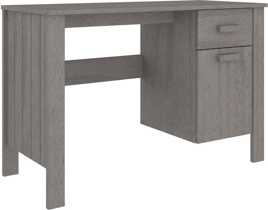Γραφείο Hamar 113x50x75εκ. Ανοιχτό Γκρι