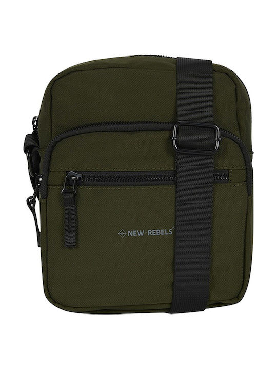 Men's Green Shoulder / Crossbody Bag