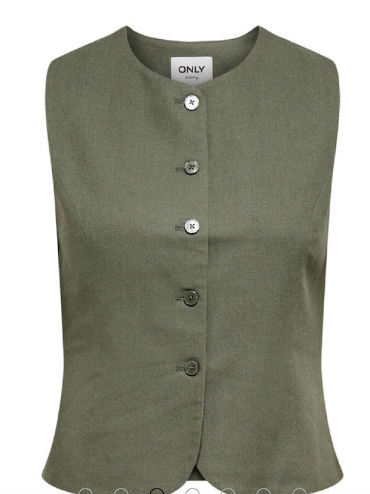 Khaki Women's Vest