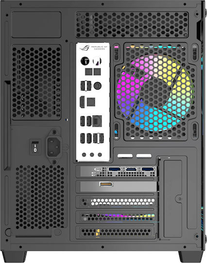 Darkflash B275 Pro Gaming Mini Tower Κουτί Υπολογιστή με Πλαϊνό Παράθυρο και ARGB Φωτισμό Μαύρο