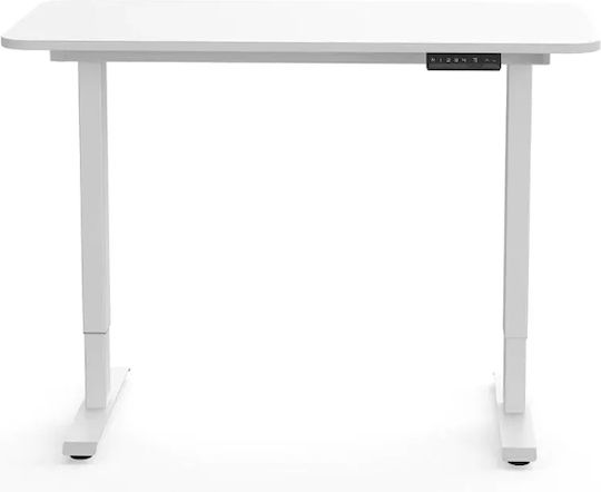 Γραφείο Walkingdesk με Ρυθμιζόμενο Ύψος 100x57x70εκ. Λευκό Γραφείο Walkingdesk με Ρυθμιζόμενο Ύψος 100x57x70εκ. Λευκό
