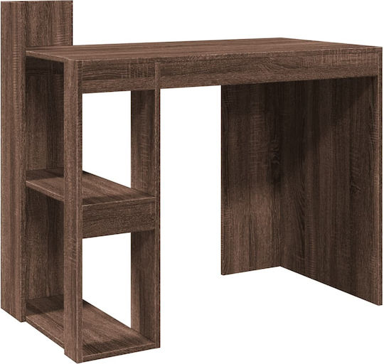 Schreibtisch 103.5x56.5x94cm Brown Oak