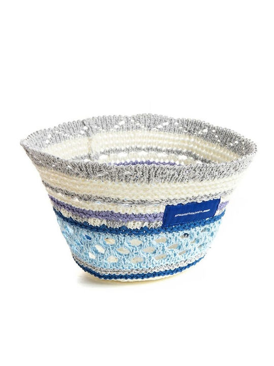 Mod Wave Movement Women's Wicker Bucket Hat Blue