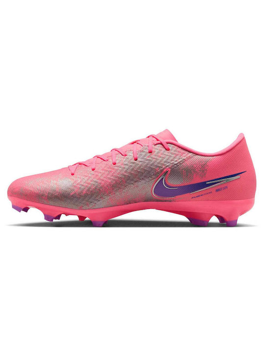 Nike Mercurial Vapor 16 Academy Vini Jr. Ποδοσφαιρικά Παπούτσια με Τάπες FG/MG Ροζ