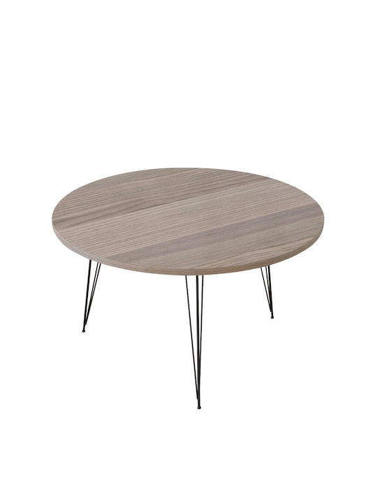 Rundes Zentral Kaffeetisch Tayo Holz Cordoba M70xL70xH40cm