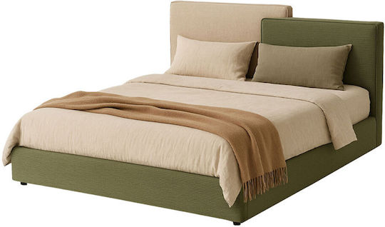 Puzzle Doppelbett für Matratze 160x200cm Beige Puzzle Doppelbett für Matratze 160x200cm Beige