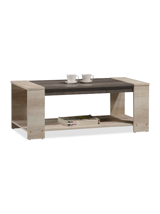 Rectangular Central Coffee Table Olympus Wooden Castillo Toro L110xW51xH42.5cm
