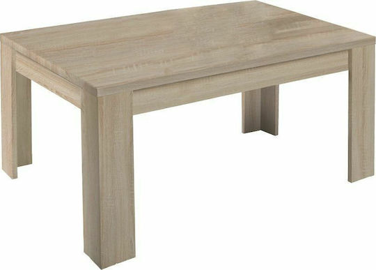 Masa De Cafea Centrală Rectangulară Magnum Din Lemn Bej L90xL50xÎ45.5cm