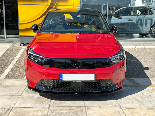 Spoiler Car Front Χειλάκι Compatible with Opel Corsa 2023