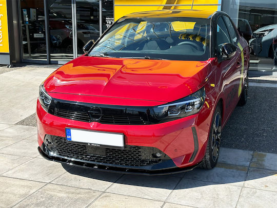Spoiler Car Front Χειλάκι Compatible with Opel Corsa 2023