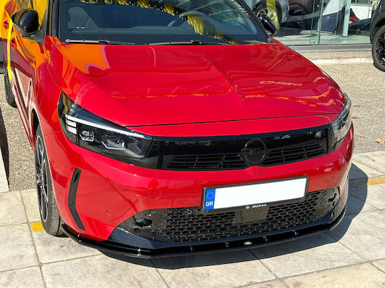 Spoiler Car Front Χειλάκι Compatible with Opel Corsa 2023