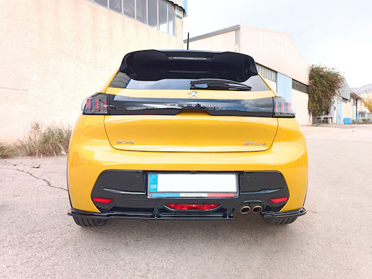 Motordrome Spoiler Car Rear Compatible with Peugeot 208