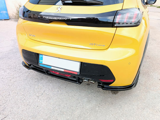 Motordrome Spoiler Car Rear Compatible with Peugeot 208