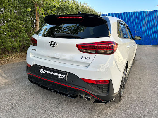 Motordrome Spoiler Car Rear Compatible with Hyundai i30