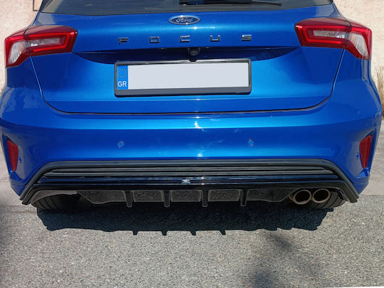 Motordrome Diffusor Auto Rückseite Kompatibel mit Ford Schwerpunkt Mk4 ST-Line 2018-2022