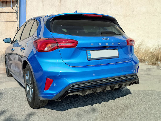 Motordrome Diffusor Auto Rückseite Kompatibel mit Ford Schwerpunkt Mk4 ST-Line 2018-2022