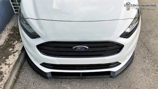Motordrome Spoiler Auto Vorderseite ABS Kunststoff Kompatibel mit Ford Transit Connect