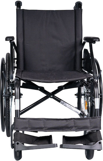 Mobiak Levo Αναπηρικό Αμαξίδιο 24" Πτυσσόμενο 48cm 0810843 Μαύρο