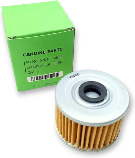 Kawasaki HF112 Motorcycle Oil Filter for Kawasaki KAZE R 115 / KAZE R 130 for Modena Kriss