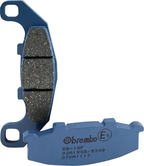 Brembo Τακάκια Φρένων Μοτοσικλέτας 07ka1117 – Σύνθεση Carbon Ceramic Cc Χρήση Δρόμο