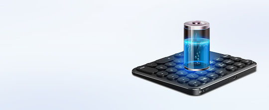 iClever IC-KP11 Tastatură Numerică Fără Fir Bluetooth Gri