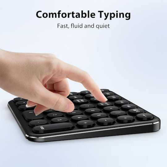 iClever IC-KP11 Tastatură Numerică Fără Fir Bluetooth Gri