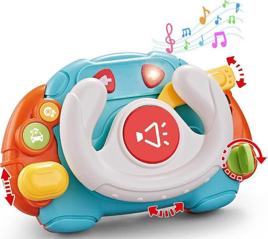 Jokomisiada Steering Wheel with Music Light and Sounds