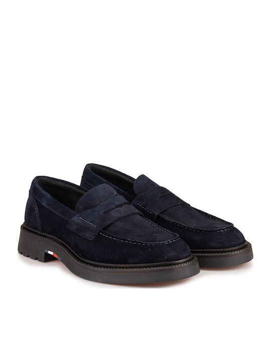 Tommy Hilfiger Men's Moccasins Blue