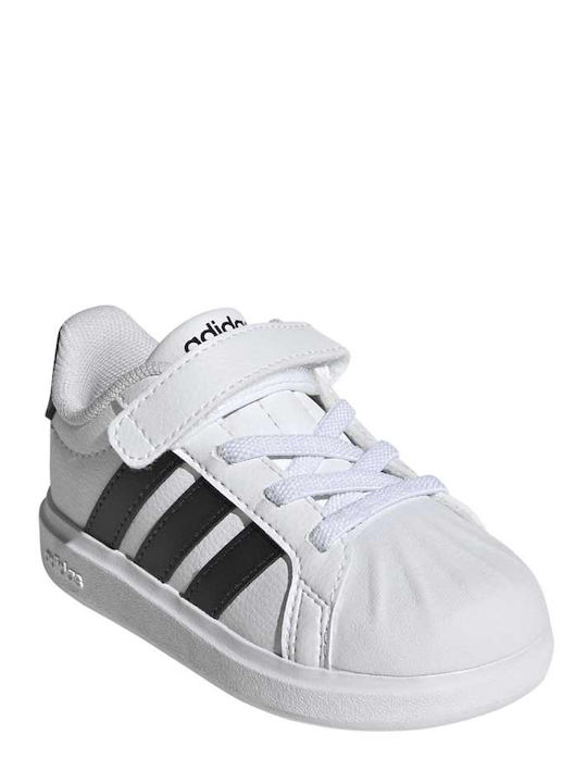 Kinder Sneakers mit Klettverschluss Weiß